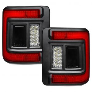Oracle Lighting Flush Mount LED Tail Lights for 18+ Jeep Wrangler JL, JLU (cross-traffic sensor compatible) 5884-504