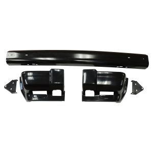 Crown Automotive Metal Black Bumper Kit Front-Left & Right For 1997-2001 XJ Cherokee 5EE85TZZACK