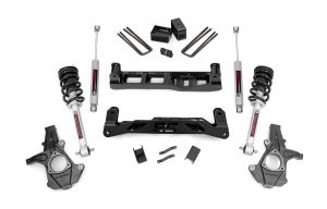 Rough Country 5 Inch Lift Kit Cast Steel N3 Struts Chevy/GMC 1500 (14-17)14-17 24733