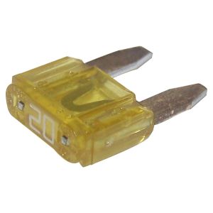 Crown Automotive Metal Yellow Mini Fuse for Universal Applications 6101488