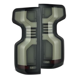 AlphaRex LED Taillights Black for 19-24 Chevrolet Silverado 1500, 20-24 Chevrolet Silverado 2500 HD, 20-24 Chevrolet Silverado 3500 HD 620088