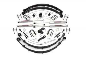Rough Country 6" Suspension Lift Kit With Premium N3.0 Series Shocks For 1987-95 Jeep Wrangler YJ (Manual Steering) 622M.20