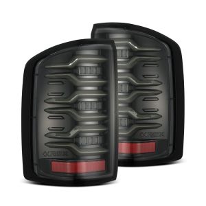 AlphaRex LED Taillights Alpha Black for 14-18 GMC Sierra, 14-18 GMC Sierra 2500 HD, 14-18 GMC Sierra 3500 HD 630030
