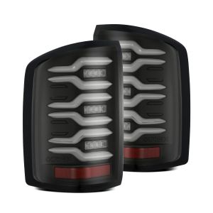 AlphaRex LED Taillights Black for 14-18 GMC Sierra, 14-18 GMC Sierra 2500 HD, 14-18 GMC Sierra 3500 HD 630040