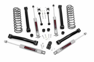Rough Country 3½" Suspension Spring System Lift Kit With Premium N3.0 Series Shocks For 1993-98 Jeep Grand Cherokee ZJ (6 Cylinder Models) 636.20