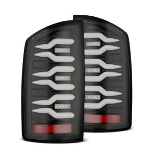 AlphaRex LED Taillights Black for 02-06 Dodge Ram 1500, 03-06 Dodge Ram 2500, 03-06 Dodge Ram 3500 641010