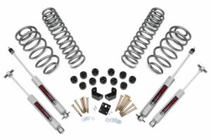 Rough Country 3¾" Suspension Spring & Body Lift System With Premium N3.0 Series Shocks For 1997-06 Jeep Wrangler TJ & Jeep Wrangler TJ Unlimited (6 Cylinder Models) 647.20