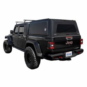 Overland Vehicle Systems Truck Cap W/Full Wing Doors, Front and Rear Windows & 3rd Brake Light for 20-24 Jeep Gladiator JT 70100003