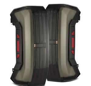 AlphaRex Prismatic LED Taillights Alpha Black for 22-24 Toyota Tundra 673001