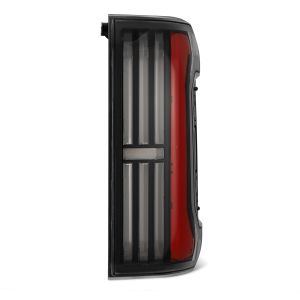 AlphaRex Prismatic LED Taillights Black Red for 24-25 Toyota Tacoma 679010