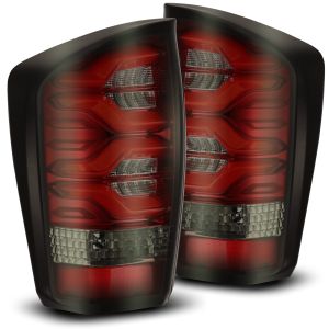 AlphaRex LED Taillights Jet Black for 16-23 Toyota Tacoma 680020