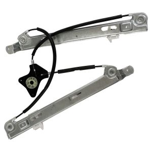 Crown Automotive Plastic Black Window Regulator Front-Right For 2007-2017 MK Compass 68002896AA