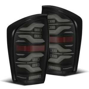 AlphaRex LED Taillights Black for 16-23 Toyota Tacoma 680090