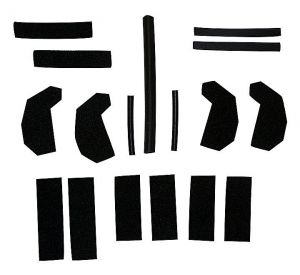 Crown Automotive Hardtop Seal Kit for 11-18 Jeep Wrangler JK, JKU 68026937AB