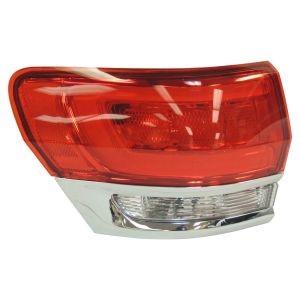 Crown Automotive Plastic Multi Tail Light Left For 2014-2018 WK Grand Cherokee 68110017AD