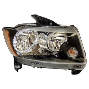 Crown Automotive Plastic Black Headlight Front-Right For 2011-2017 MK Compass 68171214AB