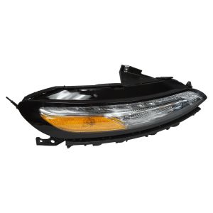 Crown Automotive Plastic Black Parking Light Front-Right For 2014-2016 KL Cherokee 68321886AB