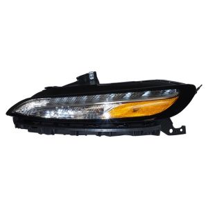 Crown Automotive Plastic Black Parking Light Front-Left For 2014-2016 KL Cherokee 68321887AB