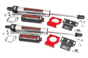 Rough Country Vertex 2.5 ADJ Front Shocks 6" for 18+ Jeep Wrangler JL, JLU & 20+ Gladiator JT 689024