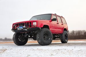 Rough Country 6½" X-Series Suspension Lift System With Premium N3.0 Series Shocks With Full Leafs For 1984-01 Jeep Cherokee XJ 69620