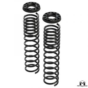 MetalCloak Coils, 4 Door 3.5" / 2 Door 4.5" True Dual Rate Coils for 07-18 Jeep Wrangler JK, JKU 7007-