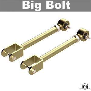 MetalCloak "Big Bolt" Upper Front Duroflex Control Arms for 97-06 Jeep Wrangler TJ 7071