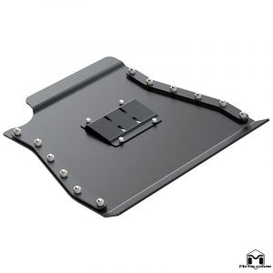 MetalCloak Long Arm Skid Plate Center Section, Late Model for 03-06 Jeep Wrangler TJ, TLJ 7089
