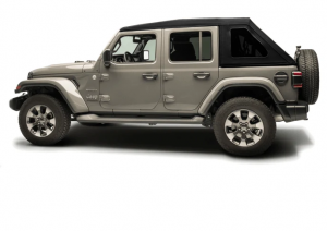 Bestop eTop Fastback for 18+ Jeep Wrangler JLU 4-Door 9430017