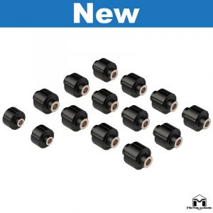 MetalCloak Mid-Arm Duroflex Replacement Bushing Kit for 20+ Jeep Gladiator JT 7369