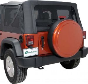 Mopar Tinted Soft Top Window Kit in Black for 07-10 Jeep Wrangler JK 2 Door 82209934