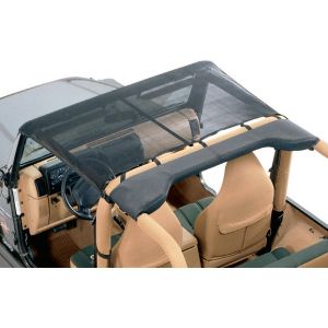 Vertically Driven Products KoolBreez Brief Top In Black For 1976-83 Jeep CJ-5 7683JKB