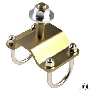 MetalCloak Steering Stabilizer 1.625" Tie Rod Mount for 07-18+ Jeep Wrangler JK, JL & 20+ Gladiator JT 7686