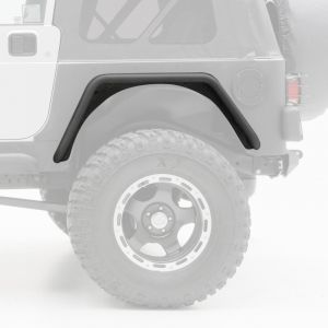 SmittyBilt XRC Add On 3" Flare For Armor Rear Corner Guards In Black Textured For 1997-06 Jeep Wrangler TJ/LJ Models 76875
