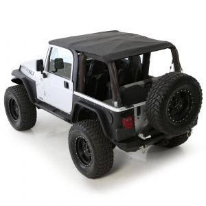 SmittyBilt XRC Add On 3" Flare For Armor Rear Corner Guards In Black Textured For 1997-06 Jeep Wrangler TJ/LJ Models 76875