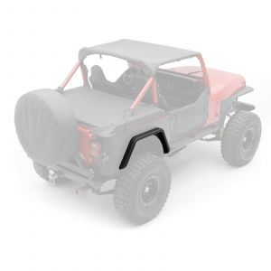 SmittyBilt XRC Add On 3" Flare For Armor Rear Corner Guards In Black Textured For 1987-95 Jeep Wrangler YJ 76877
