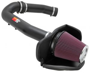 K&N Metal Air Intake for 11-15 Jeep Grand Cherokee WK2 & Dodge Durango with 3.6L 77-1560KTK