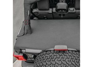 SmittyBilt Tonneau Cover In Black Diamond For 2018+ Jeep Wrangler JL Unlimited 4 Door Models 771335