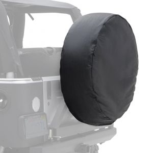 SmittyBilt Spare Tire Cover For 30"-32" Tire In Black Denim 773215