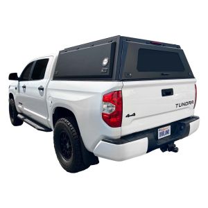 Overland Vehicle Systems Expedition Truck Cap W/Full Wing Doors, Front and Rear Windows & 3rd Brake Light for 07-21 Toyota Tundra 5.5ft Bed 70100021