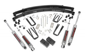 Rough Country 3 inch Lift Kit Rear Blocks For 1984-1985 Toyota Truck 4WD 705N3