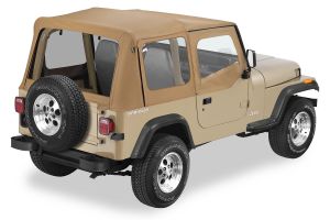 BESTOP Replace-A-Top With Door Skins & Clear Rear Windows In Spice Sailcloth For 1988-95 Jeep Wrangler YJ Models 7912037