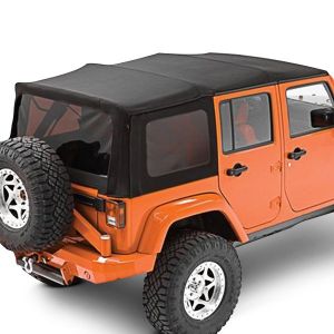 BESTOP Supertop Ultra For 2007-18 Jeep Wrangler JK Unlimited 4 Door Models 54724-17