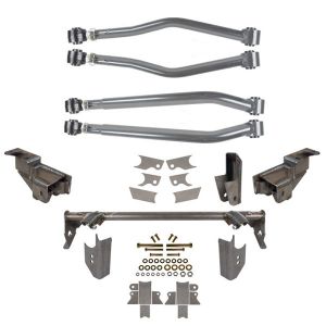 Synergy MFG Rear Stretch Complete Suspension System With Weld-On Lower Shock Mounts For 2007-18 Jeep Wrangler JK 2 Door Models 8034-01