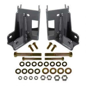 Synergy MFG Rear Lower Control Arm Skids With Integrated Shock Mounts For 2007-18 Jeep Wrangler JK 2 Door & Unlimited 4 Door Models 8078