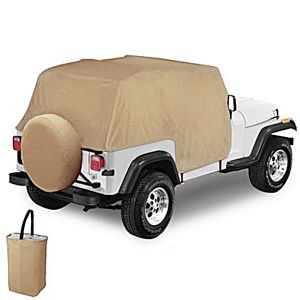 BESTOP All Weather Trail Cover In Spice For 1992-95 Jeep Wrangler YJ 8103637