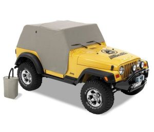 BESTOP All Weather Trail Cover In Charcoal For 1997-06 Jeep Wranlger TJ 8103709