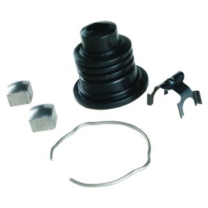 Crown Automotive Steer Shft Boot Kt for 72-83 Jeep CJ5, 72-75 Jeep CJ6, 74-83 Jeep Cherokee, 74-86 Jeep J10, 74-86 Jeep J20, 74-83 Jeep Wagoneer, 76-86 Jeep CJ7, 81-86 Jeep Scrambler, 84-86 Jeep Grand Wagoneer 8132676K