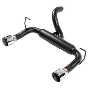 FlowMaster Outlaw Dual Axle Back Exhaust Kit with Polished Tips For 2018+ Jeep Wrangler JL 3.6L & 2.0T 2 Door & Unlimited 4 Door Models 817840
