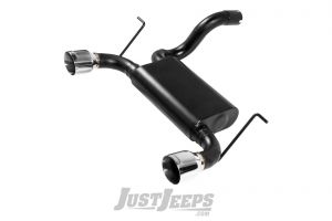 FlowMaster Force II Dual Axle Back Exhaust With Polished Tips For 2018+ Jeep Wrangler JL 3.6L & 2.0T 2 Door & Unlimited 4 Door Models 817841