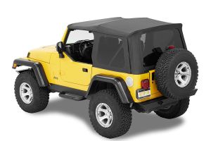 BESTOP Supertop NX Soft Top With Tinted Windows (OEM Style) For 1997-06 Jeep Wrangler TJ Models 54720-